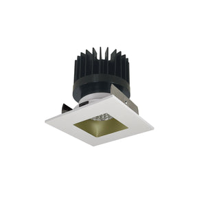 Nora Lighting - NIOB-2SNDSQ27XCHMPW/HL - Trim - Rec Iolite - Champagne Haze Reflector / Matte Powder White Flange