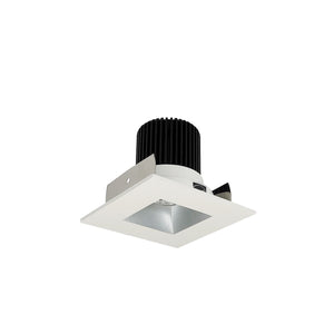 Nora Lighting - NIOB-2SNDSQ27XHZMPW/10 - Trim - Rec Iolite - Haze Reflector / Matte Powder White Flange