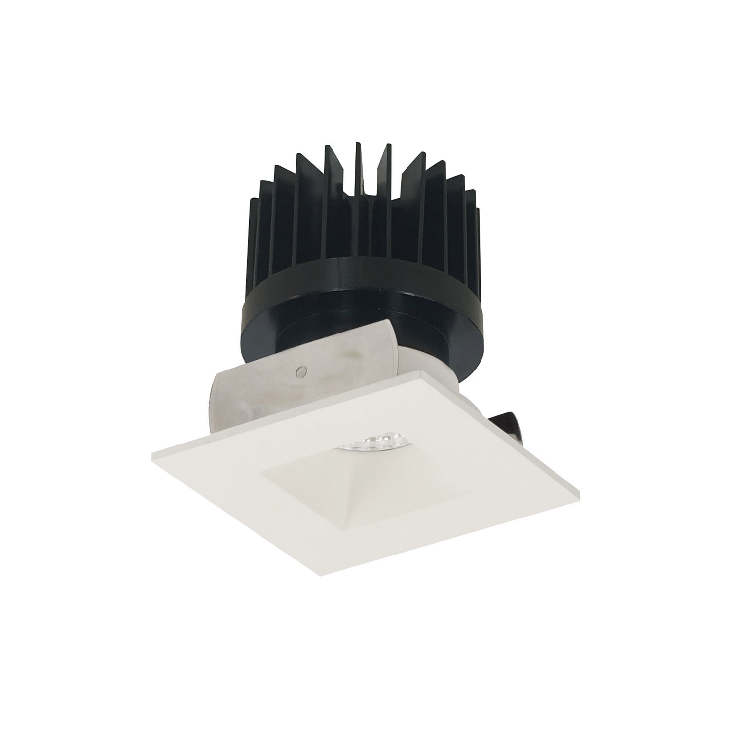 Nora Lighting - NIOB-2SNDSQ27XMPW/HL - Trim - Rec Iolite - Matte Powder White Reflector / Matte Powder White Flange