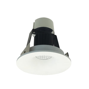 Nora Lighting - NIR-4RNB50XMPW - 4" Retro Rnd Bullnose Reg Non- - Rec Iolite - Matte Powder White