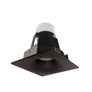 Nora Lighting - NIR-4SNB50XBZ - 4" Retro Sq Bullnose Reg Non-A - Rec Iolite - Bronze