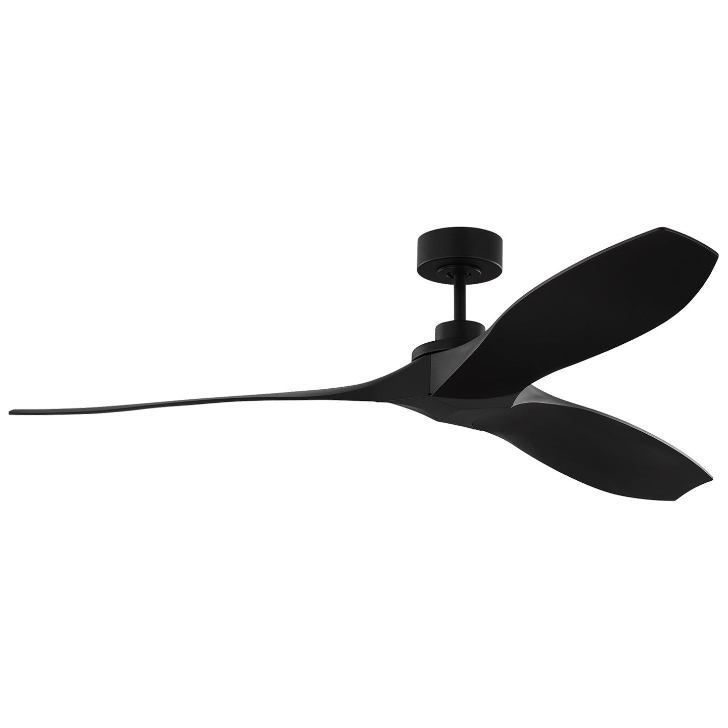 Visual Comfort Fan - 3CLNCSM60MBK - 60" Ceiling Fan - Collins - Midnight Black