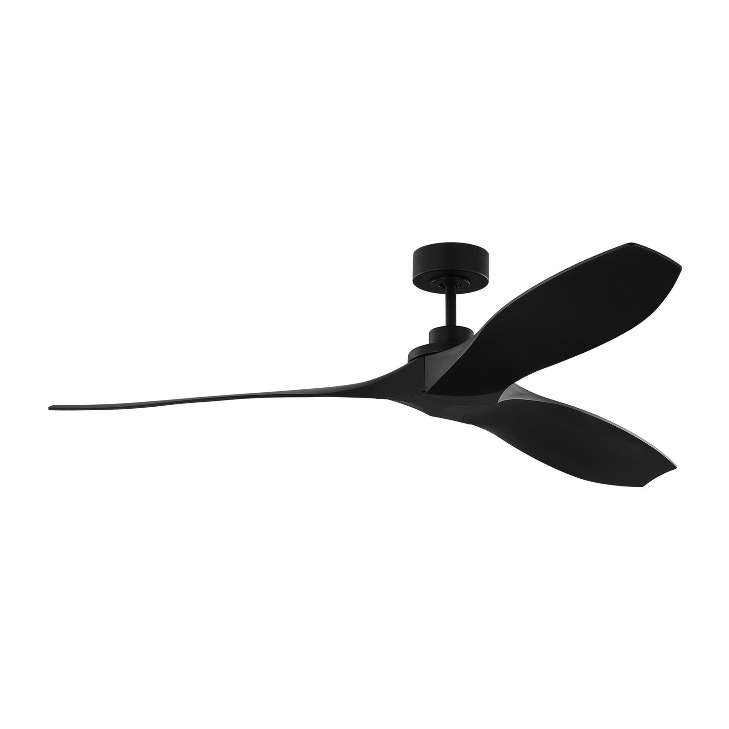 Visual Comfort Fan - 3CLNCSM60MBK - 60"Ceiling Fan - Collins - Midnight Black