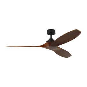 Visual Comfort Fan - 3CLNSM60MBK - 60"Ceiling Fan - Collins - Midnight Black