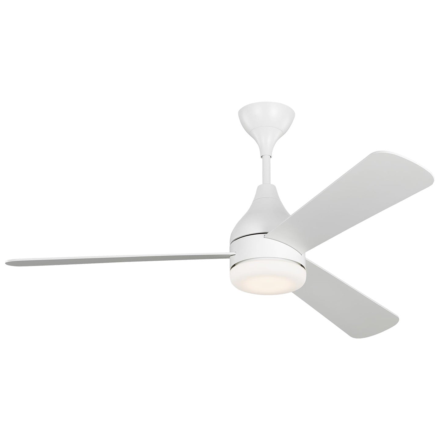 Visual Comfort Fan - 3STMSM52RZWD - 52" Ceiling Fan - Streaming - Matte White