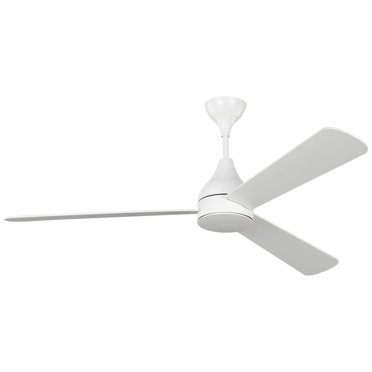 Visual Comfort Fan - 3STMSM60RZWD - 60" Ceiling Fan - Streaming - Matte White