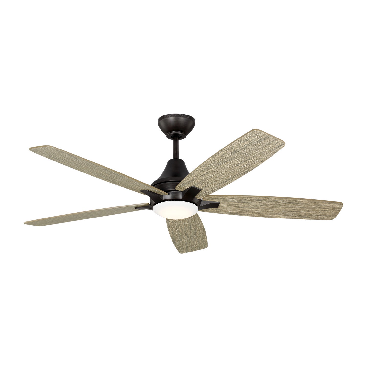 Generation Lighting. - 5LWDR52AGPD - 52"Ceiling Fan - Lowden - Aged Pewter