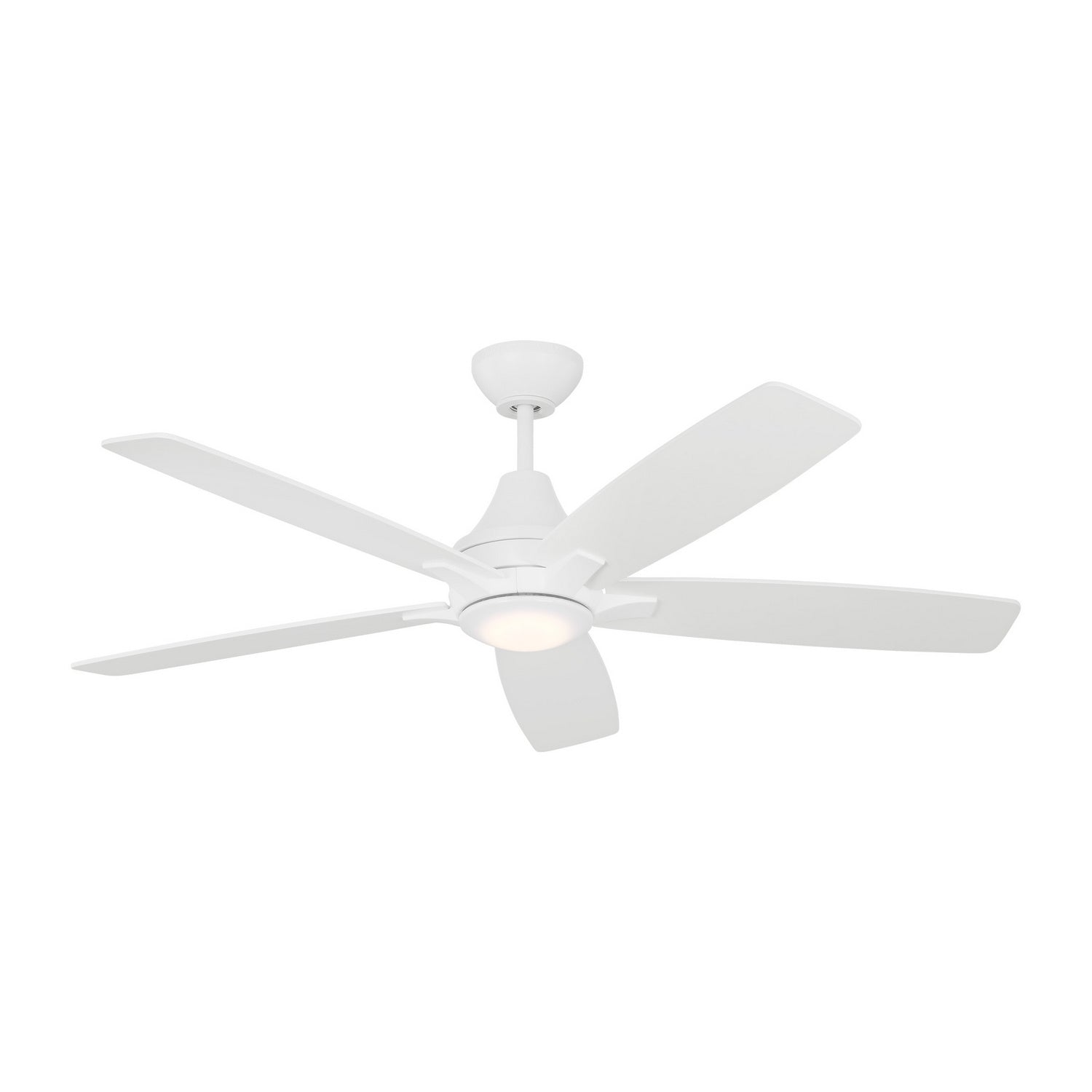 Generation Lighting. - 5LWDR52RZWD - 52"Ceiling Fan - Lowden - Matte White