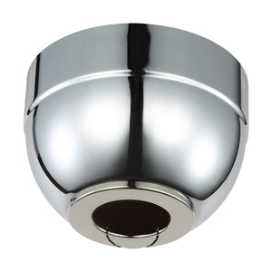 Visual Comfort Fan - MC93CH - Slope Ceiling Canopy Kit - Universal - Chrome