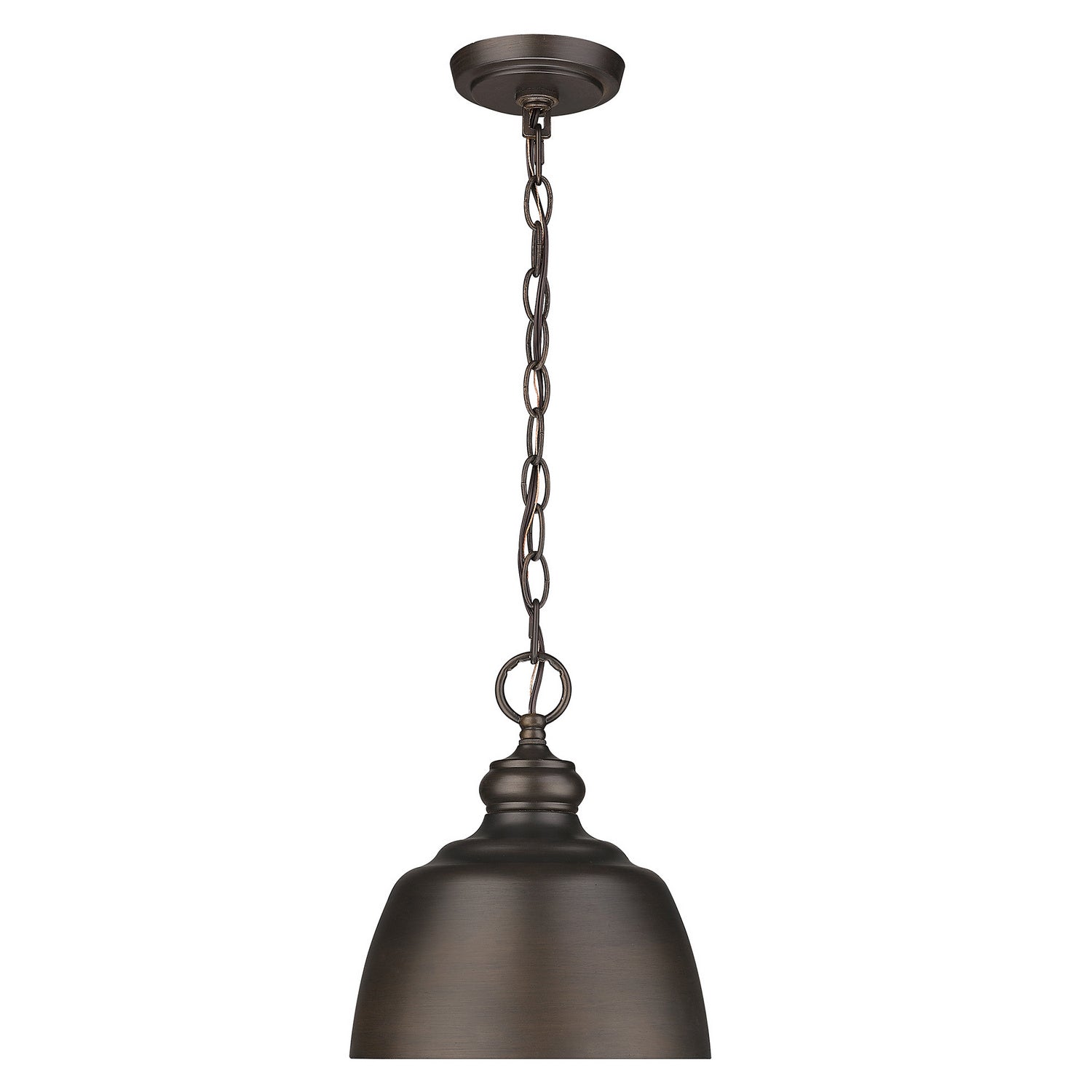 Golden - 0316-M1L RBZ - One Light Mini Pendant - Holmes - Rubbed Bronze