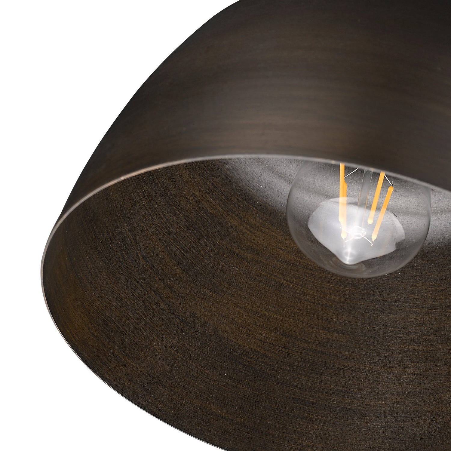 Golden - 0316-M1L RBZ - One Light Mini Pendant - Holmes - Rubbed Bronze