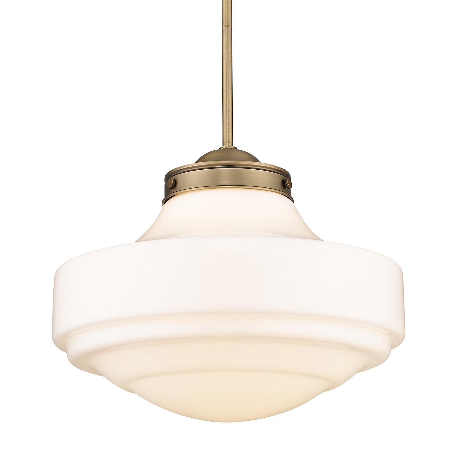 Golden - 0508-L MBS-VMG - One Light Pendant - Ingalls MBS - Modern Brass