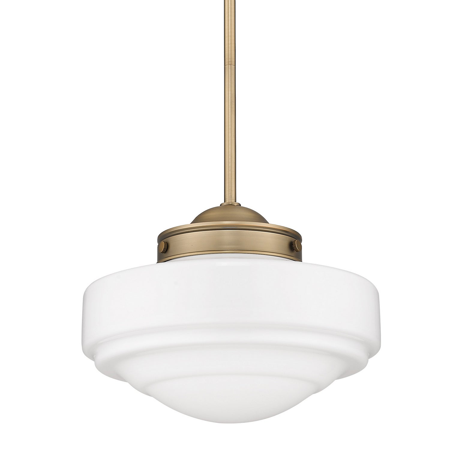 Golden - 0508-M MBS-VMG - One Light Pendant - Ingalls MBS - Modern Brass