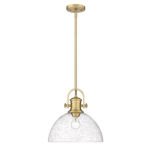 Golden - 3118-L BCB-SD - One Light Pendant - Hines BCB - Brushed Champagne Bronze