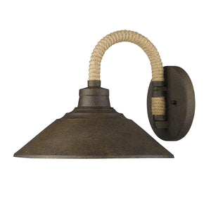 Golden - 3318-1W DR - One Light Wall Sconce - Journey DR - Dark Rust