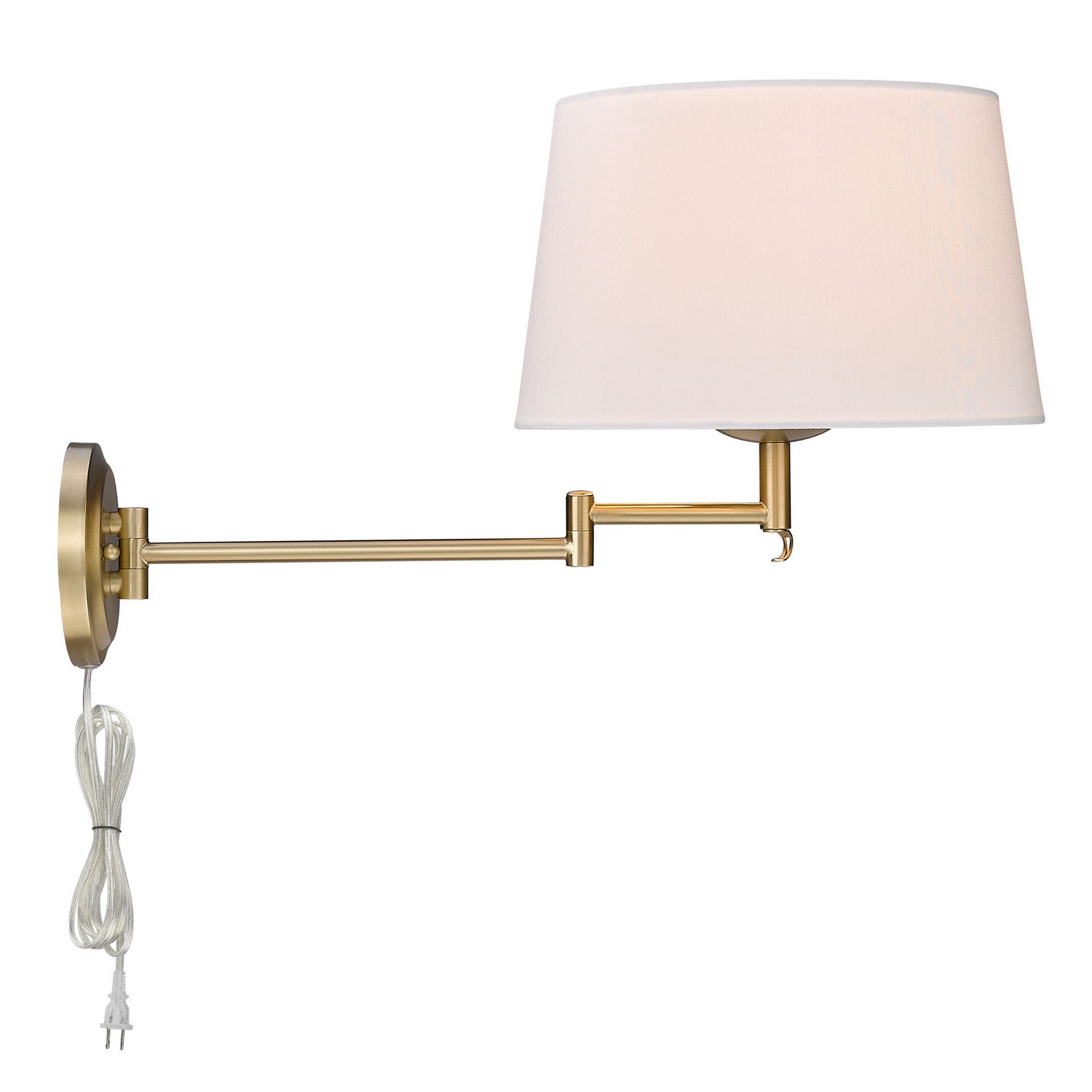 Golden - 3692-A1W BCB-MWS - One Light Wall Sconce - Eleanor BCB - Brushed Champagne Bronze