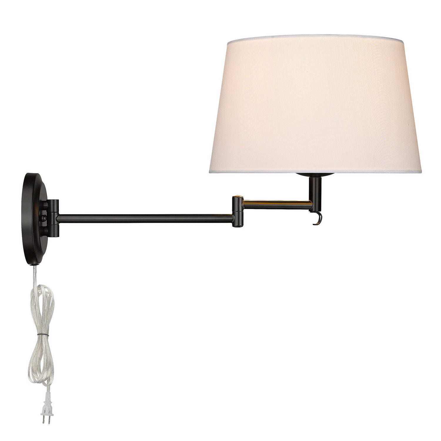 Golden - 3692-A1W BLK-MWS - One Light Wall Sconce - Eleanor - Matte Black