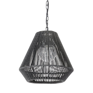 Palecek - 2047-79 - One Light Outdoor Pendant - Tanner - Black