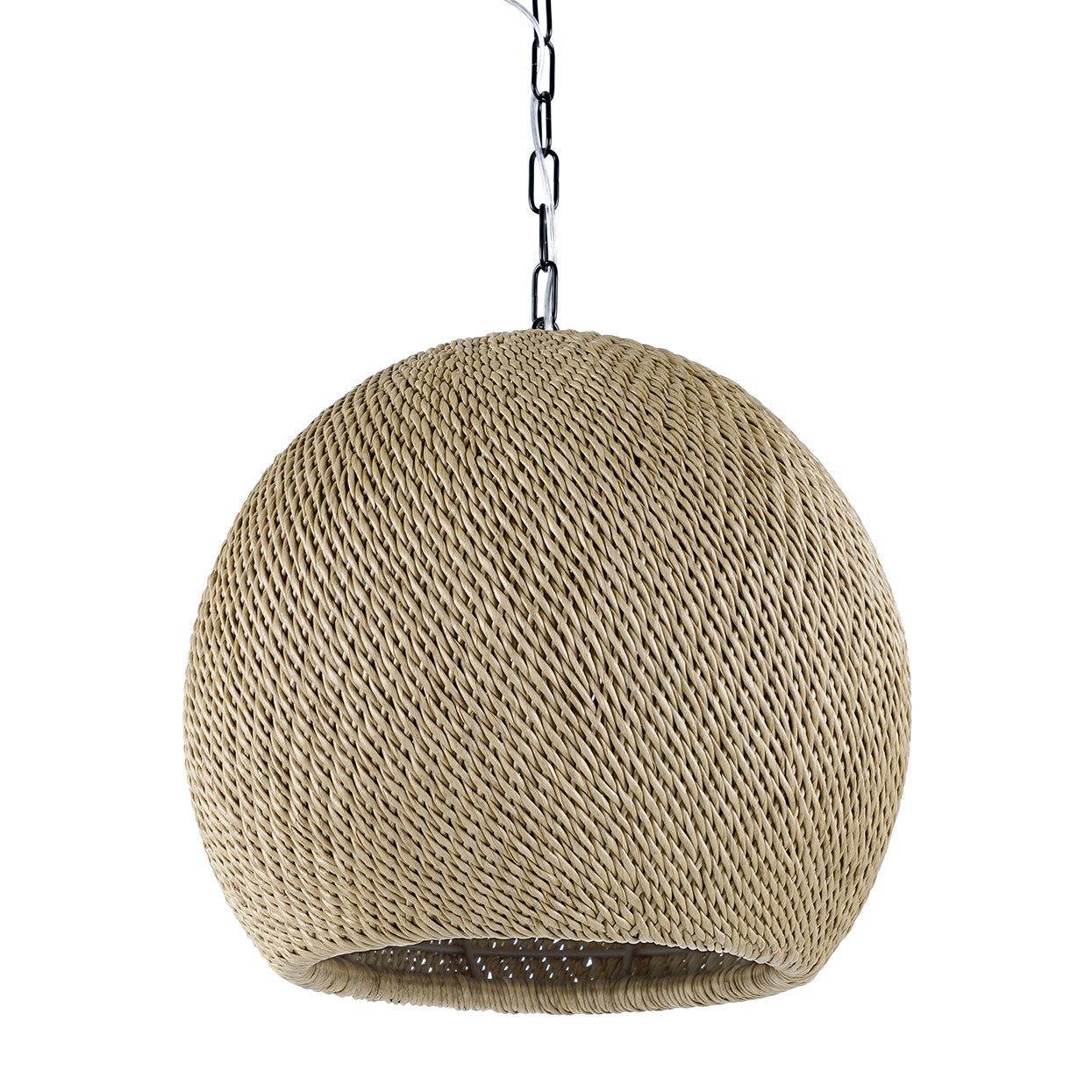 Palecek - 2052-79 - One Light Outdoor Pendant - Augustine - Black