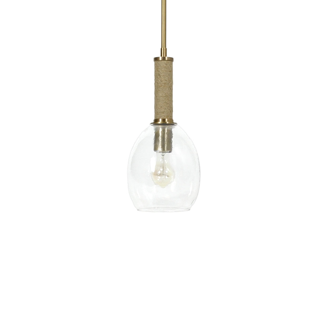 Palecek - 2067-79 - One Light Pendant - Bronson - Antique Brass