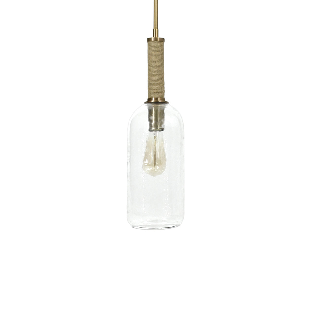 Palecek - 2068-79 - Pendant - Bronson - Antique Brass