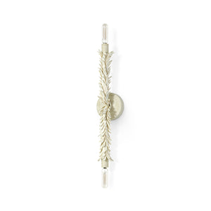 Palecek - 2095-79 - Wall Sconce - Larkspur - White Abaca