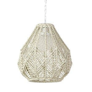 Palecek - 2101-79 - One Light Outdoor Pendant - Bahia - White