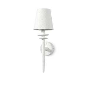 Palecek - 2256-79 - One Light Wall Sconce - Etta - Gesso White