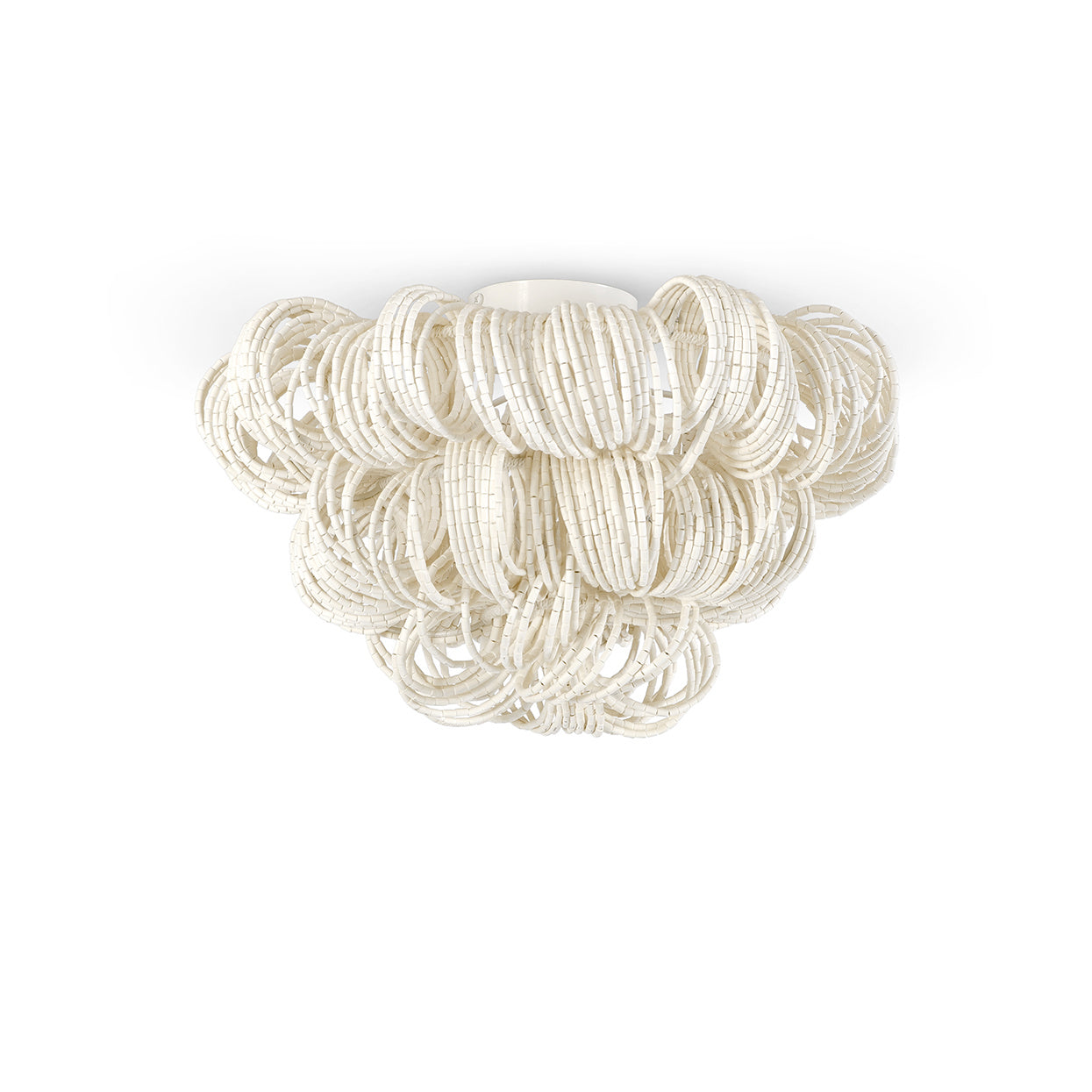 Palecek - 2427-79 - Semi Flush Mount - Monroe - Cream