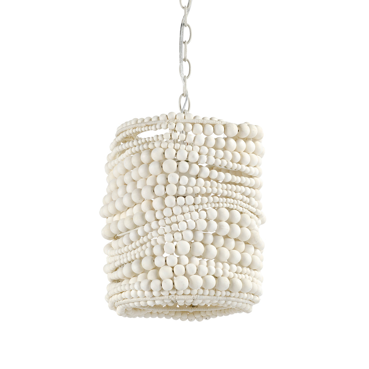 Palecek - 2761-79 - One Light Pendant - Point Dume - Off-White