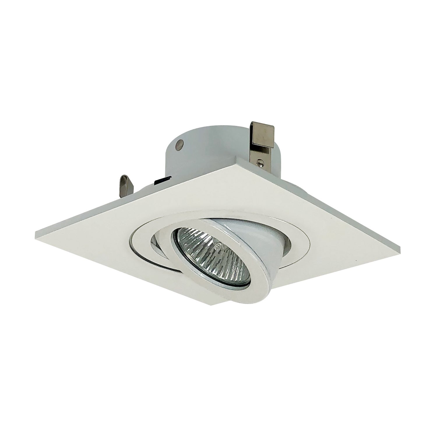 Nora Lighting - NL-4865WW - 4" Surface Adj Sq Trim - Rec Lv 4" Square Trim - White