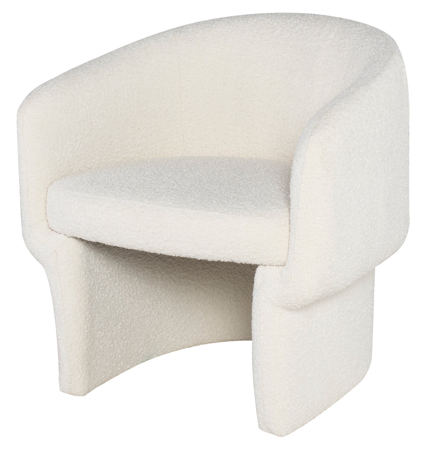 Nuevo - HGSN147 - Occasional Chair - Clementine - Buttermilk Boucle