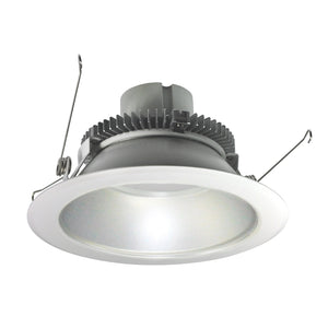 Nora Lighting - NLCBC2-651CDHZMPW/A - Recessed - Rec LED Cobalt 6" Click2 Retrofit - Haze / Matte Powder White