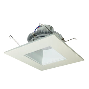 Nora Lighting - NLCBC2-65627MPW/10 - Recessed - Rec LED Cobalt 6" Click2 Retrofit - Matte Powder White