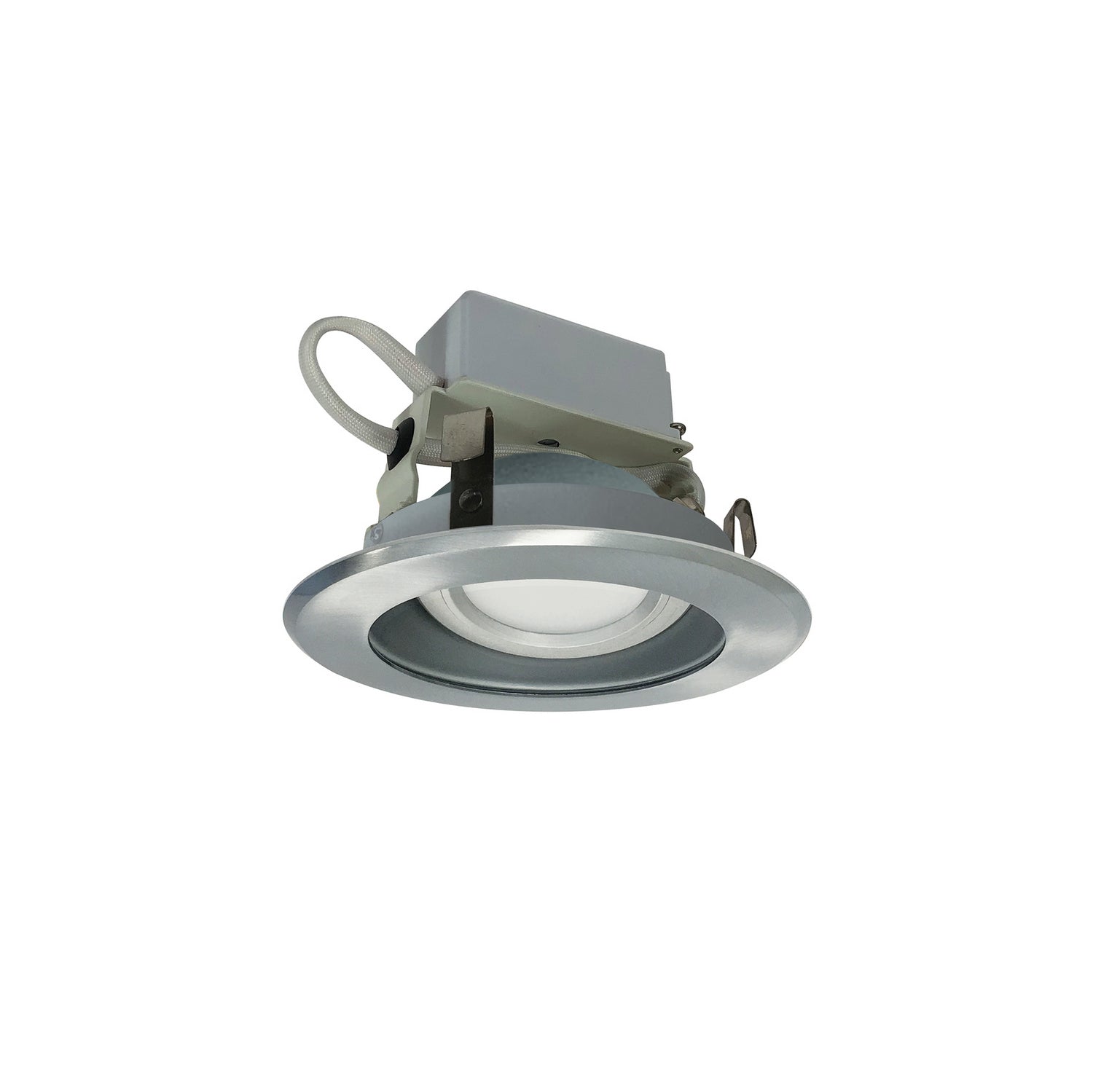 Nora Lighting - NLCBC-46927XHZN - 4"Adjustable - Rec LED Cobalt 4" Adj Ret - Haze / Natural Metal