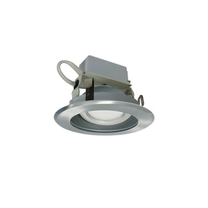 Nora Lighting - NLCBC-46940XHZN - 4"Adjustable - Rec LED Cobalt 4" Adj Ret - Haze / Natural Metal