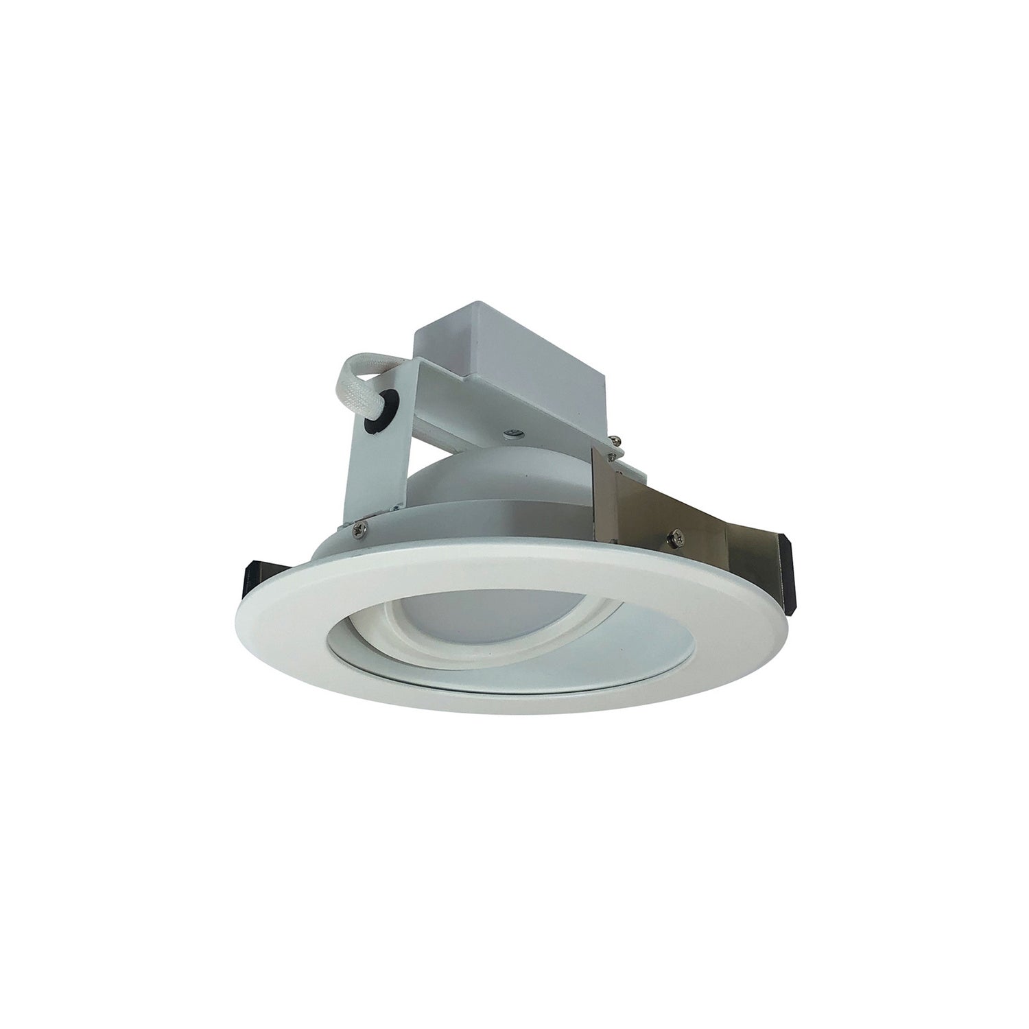 Nora Lighting - NLCBC-56927XMPW - 5"Adjustable - Rec LED Cobalt 5" Adj Ret - Matte Powder White