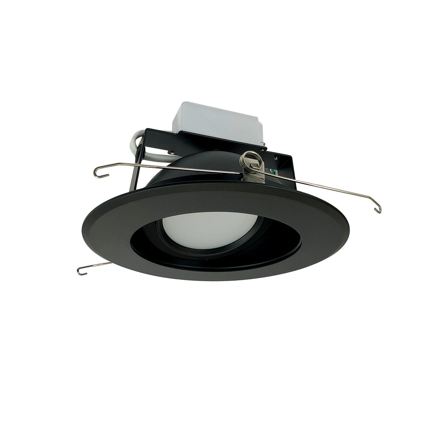 Nora Lighting - NLCBC-66927XBB - 6"Adjustable - Rec LED Cobalt 6" Adj Ret - Black