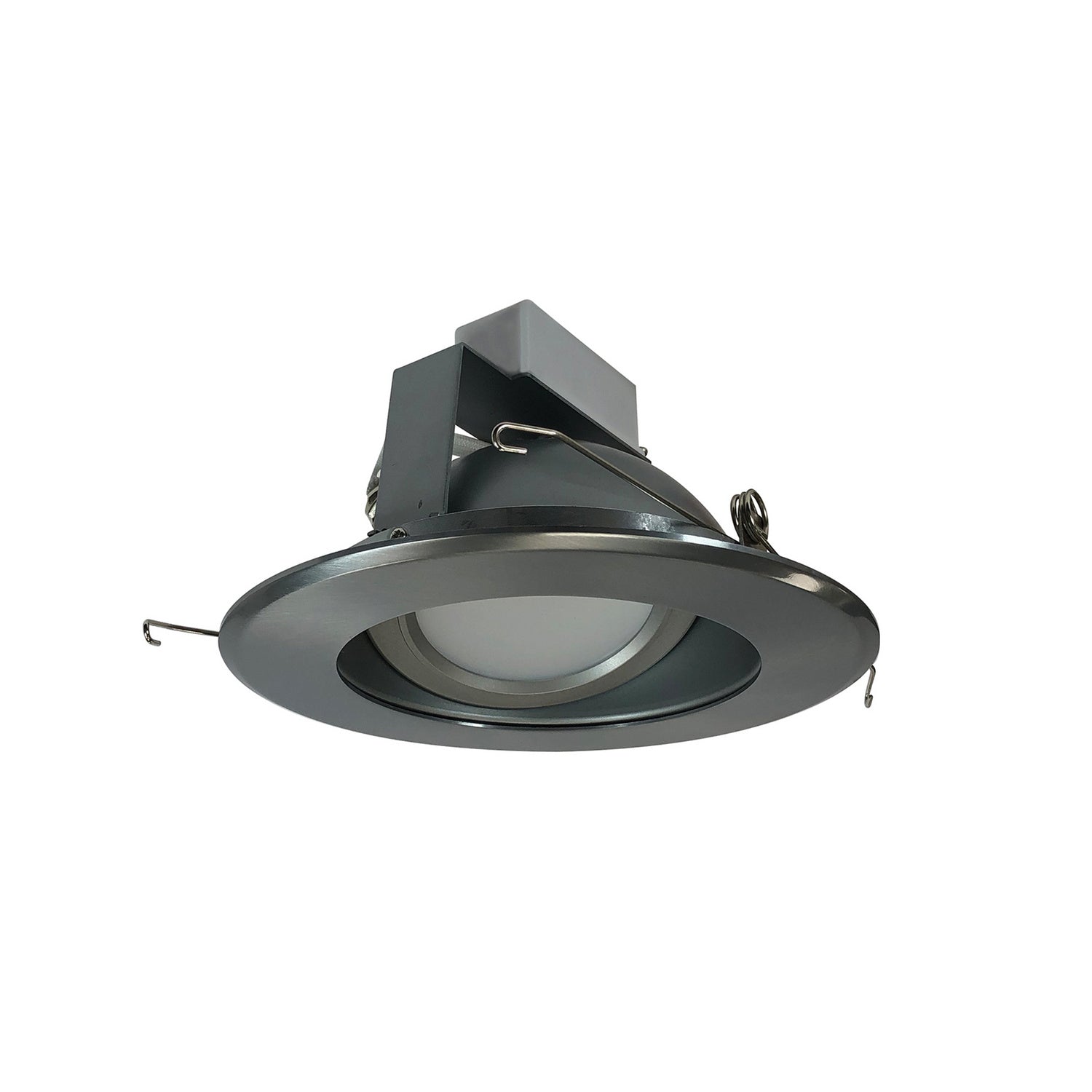 Nora Lighting - NLCBC-66927XHZN - 6"Adjustable - Rec LED Cobalt 6" Adj Ret - Haze / Natural Metal