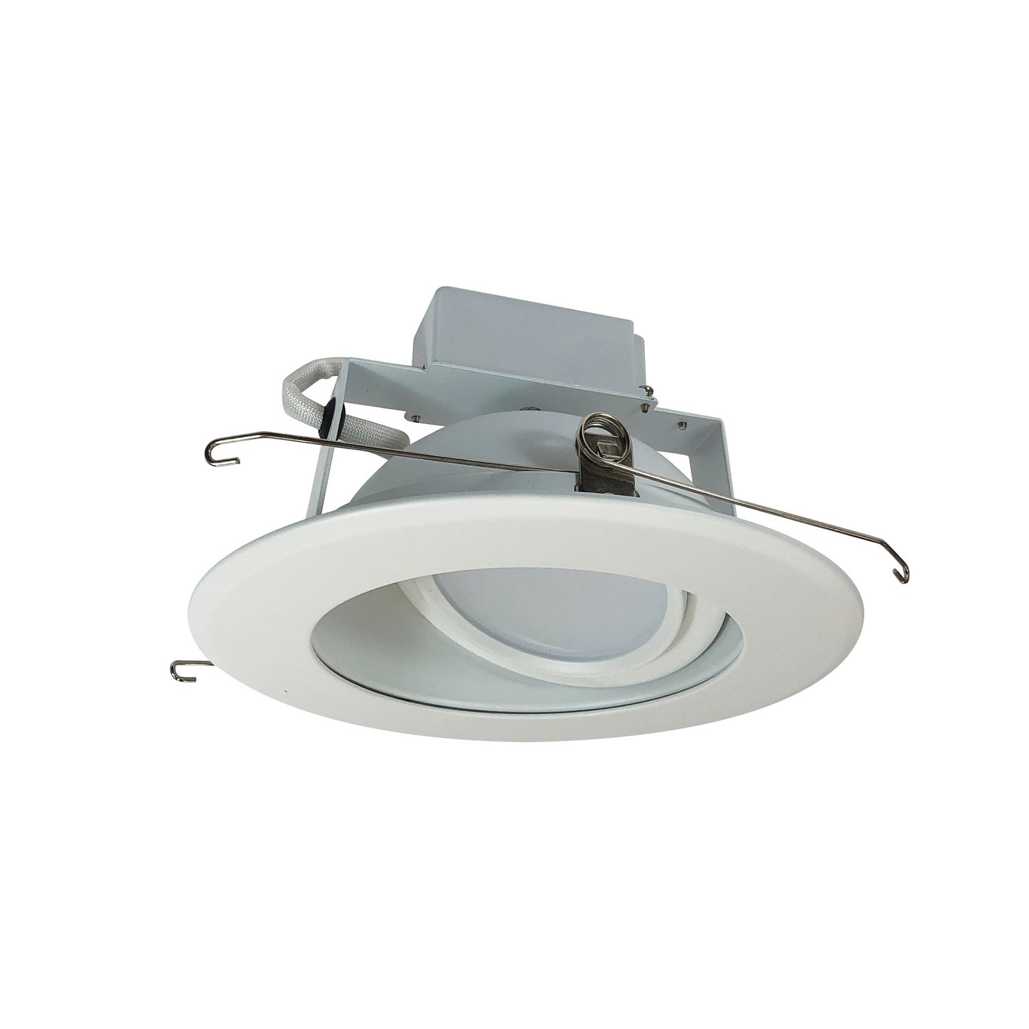 Nora Lighting - NLCBC-66930XMPW - 6"Adjustable - Rec LED Cobalt 6" Adj Ret - Matte Powder White