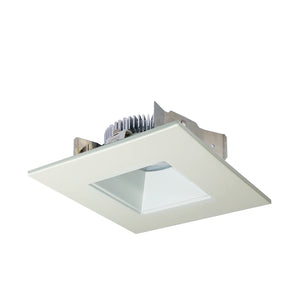 Nora Lighting - NLCBS-4561227WW - 4" Shallow Hl Sq Regres - Cobalt Shallow Hl W/Trim - White