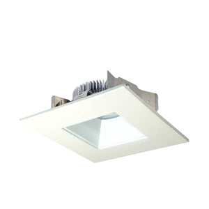 Nora Lighting - NLCBS-4561230MPW - 4" Shallow Hl Sq Regres - Cobalt Shallow Hl W/Trim - Matte Powder White