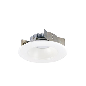 Nora Lighting - NLCBS-4W518530MPW - Recessed - Cobalt Shallow Hl W/Trim - Matte Powder White