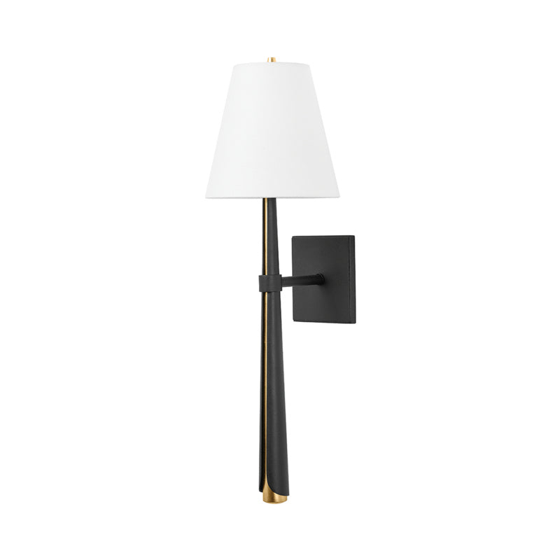 Corbett Lighting - 405-01-VGL/TBK - One Light Wall Sconce - Esmeralda - Vintage Gold Leaf/Textured Black