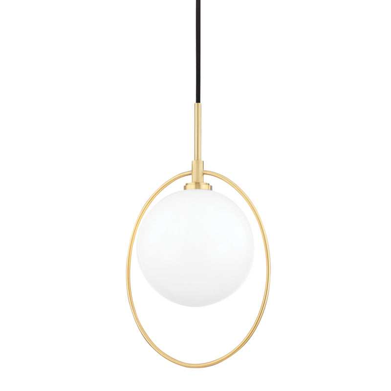 Mitzi - H493701-AGB - LED Pendant - Babette - Aged Brass