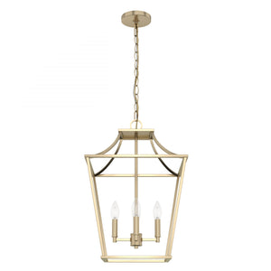 Hunter - 19069 - Four Light Pendant - Laurel Ridge - Alturas Gold