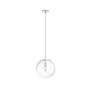 Hunter - 19661 - One Light Pendant - Sacha - Brushed Nickel