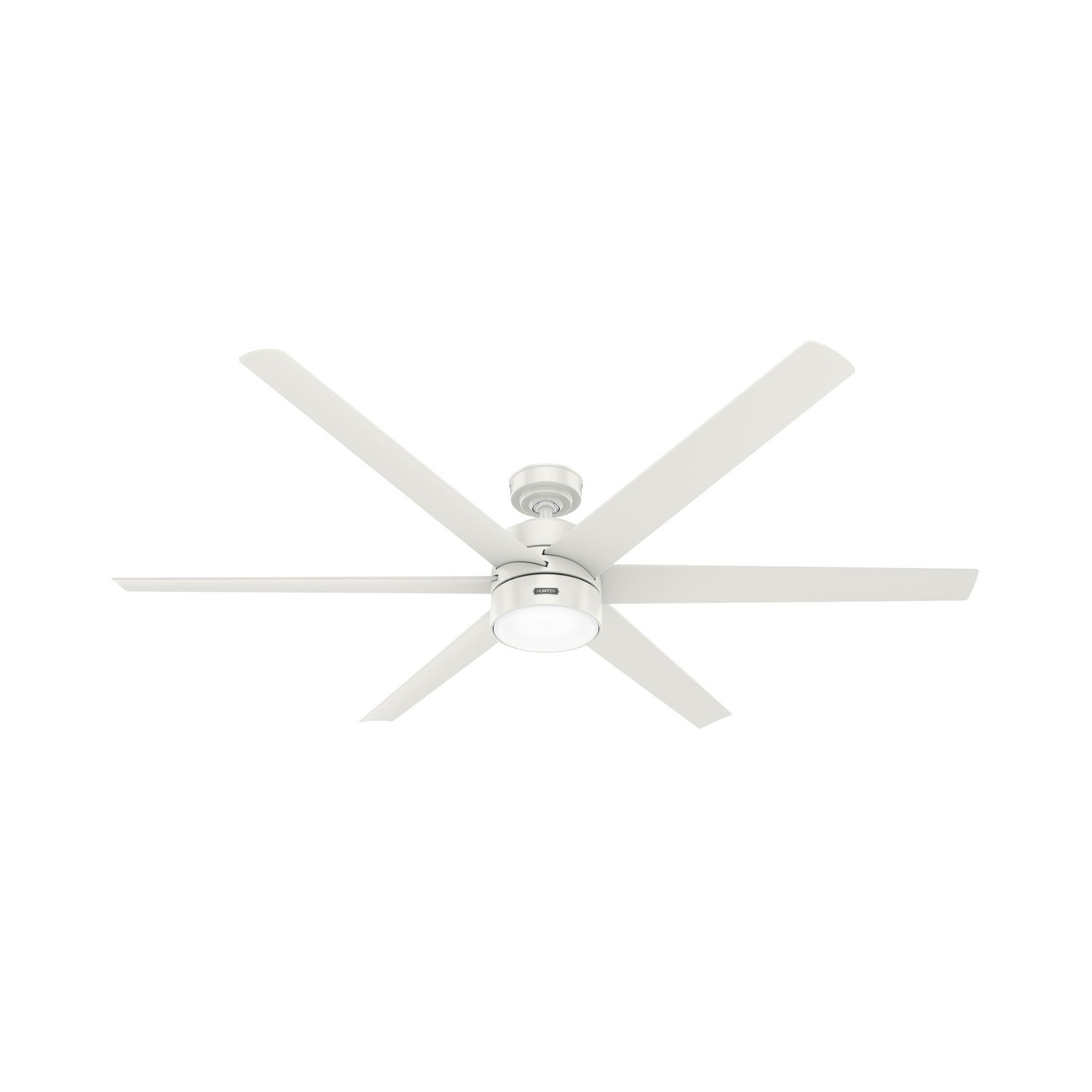 Hunter - 51477 - 72" Ceiling Fan - Solaria - Fresh White