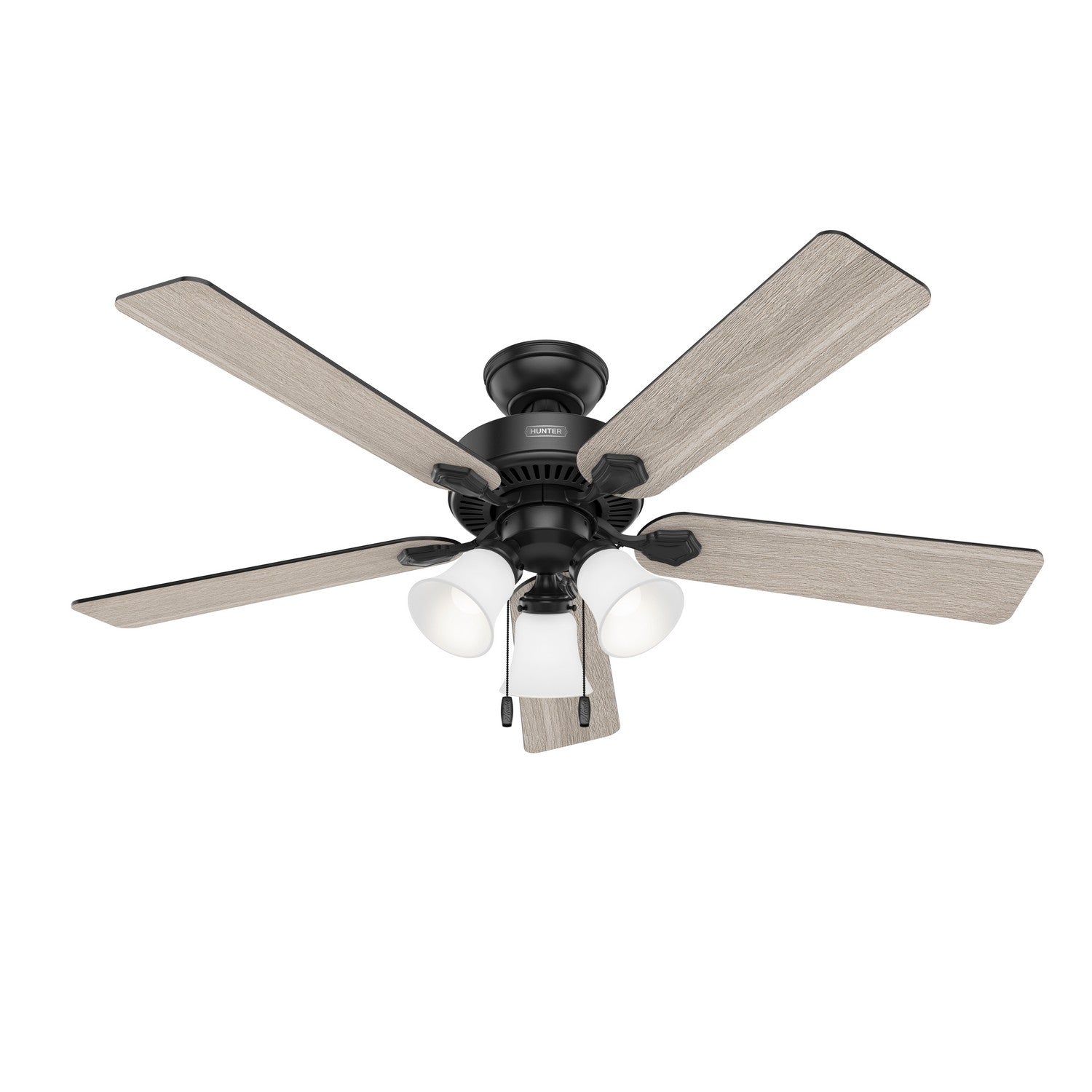 Hunter - 51737 - 52" Ceiling Fan - Swanson - Matte Black