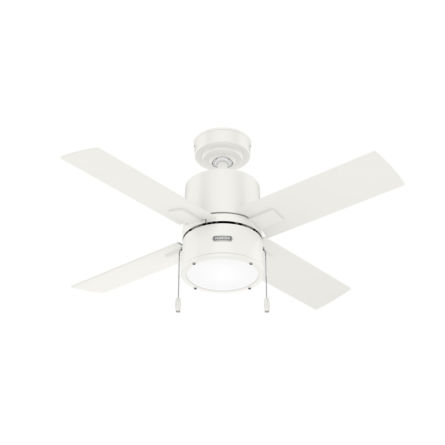Hunter - 51743 - 42" Ceiling Fan - Beck - Fresh White